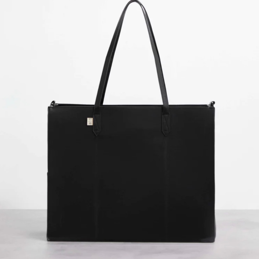 Large Work Tote in  BLACK